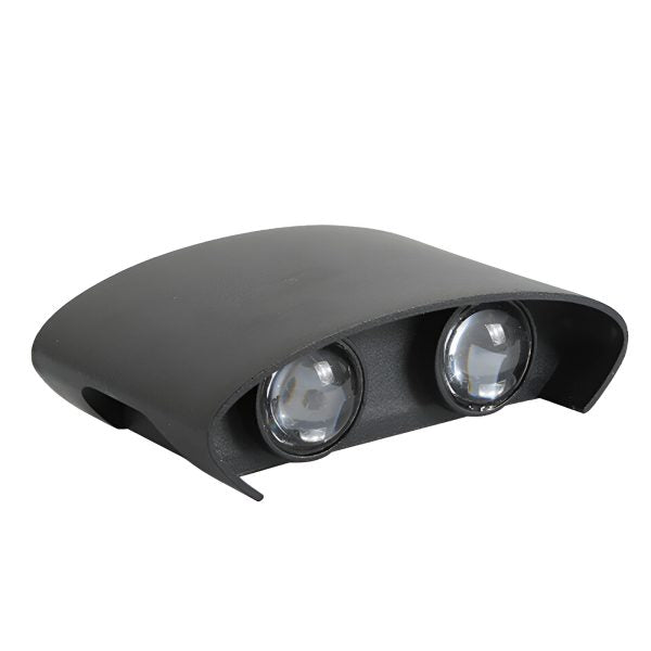 4-Way Waterproof LED Wall Light – 4W | Up & Down Adjustable Beam Outdoor Fancy Wall Lamp