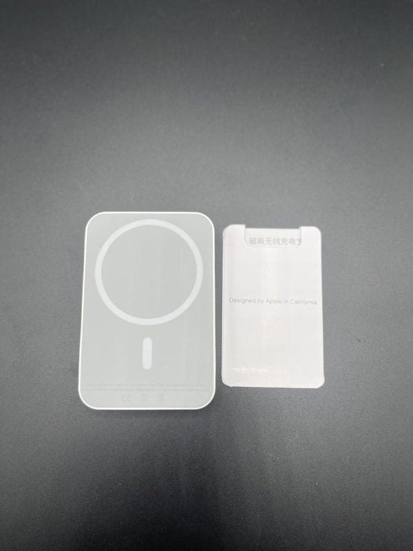 IPHONE | APPLE | MagSafe Compatible 10,000mAh Magnetic Wireless Power Bank – Fast Charging Battery Pack