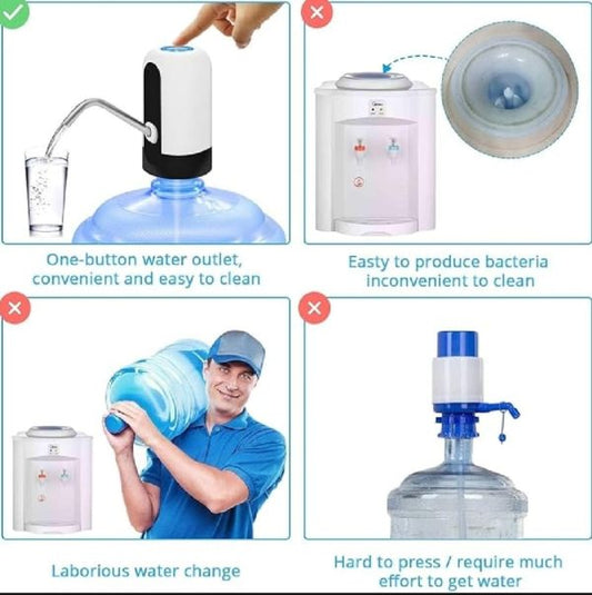 Portable USB Rechargeable Electric Water Dispenser