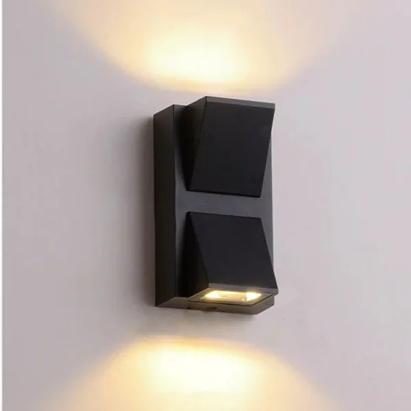 K-Shaped Double LED Waterproof Wall Light – 10W | Two-Sided Outdoor & Indoor Wall Lamp