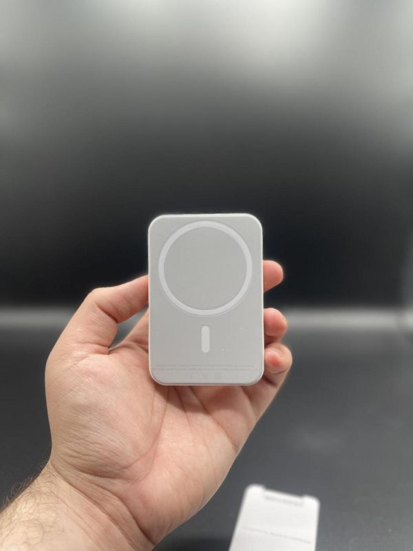 IPHONE | APPLE | MagSafe Compatible 10,000mAh Magnetic Wireless Power Bank – Fast Charging Battery Pack