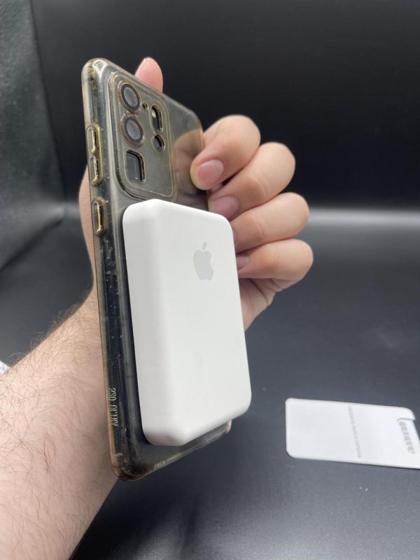 IPHONE | APPLE | MagSafe Compatible 10,000mAh Magnetic Wireless Power Bank – Fast Charging Battery Pack