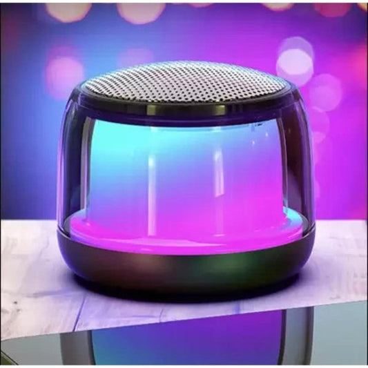 Mini Bluetooth Wireless Speaker with RGB LED & Deep Bass
