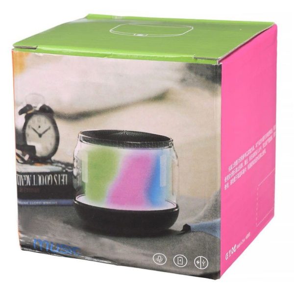 Mini Bluetooth Wireless Speaker with RGB LED & Deep Bass