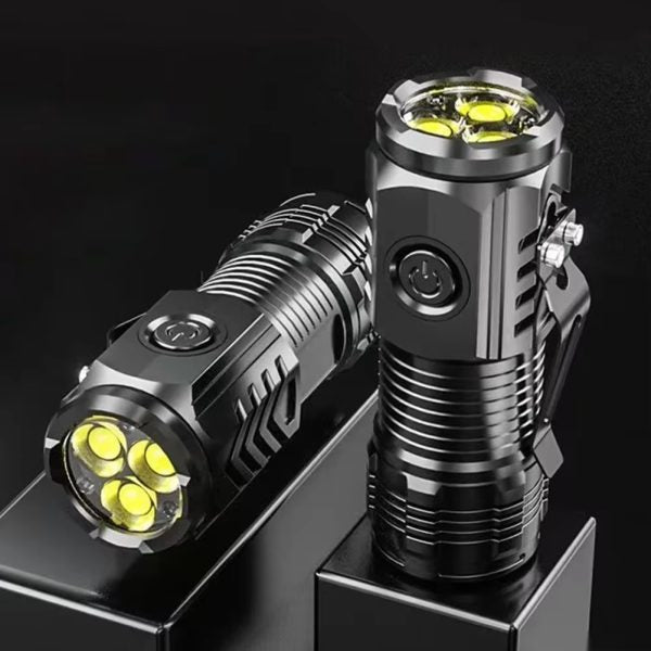 Mini Super Power Flashlight – USB Rechargeable & Waterproof
