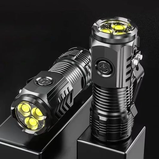 Mini Super Power Flashlight – USB Rechargeable & Waterproof