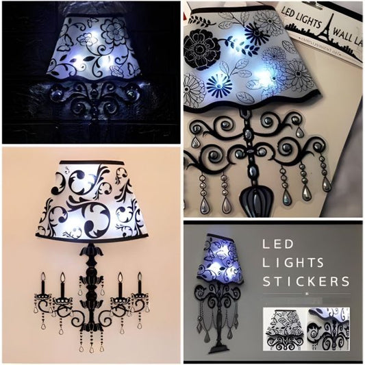 Self Adhesive LED Wall Lamp – Peel & Stick Design (Cell Operated)