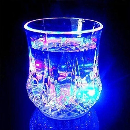LED Flashing Water Mug – Inductive Light-Up Rainbow Cup (200ml)