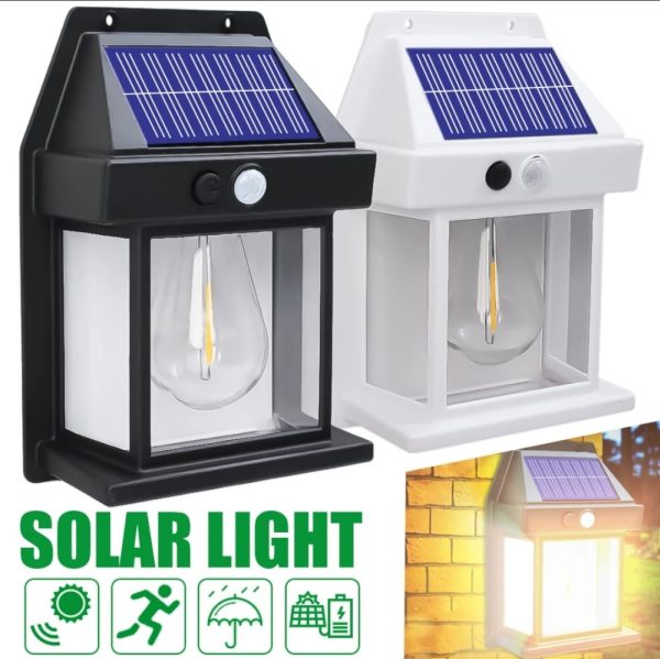 Solar Rechargeable Wall Lamp BK-888 – Intelligent Lighting for Your Outdoors